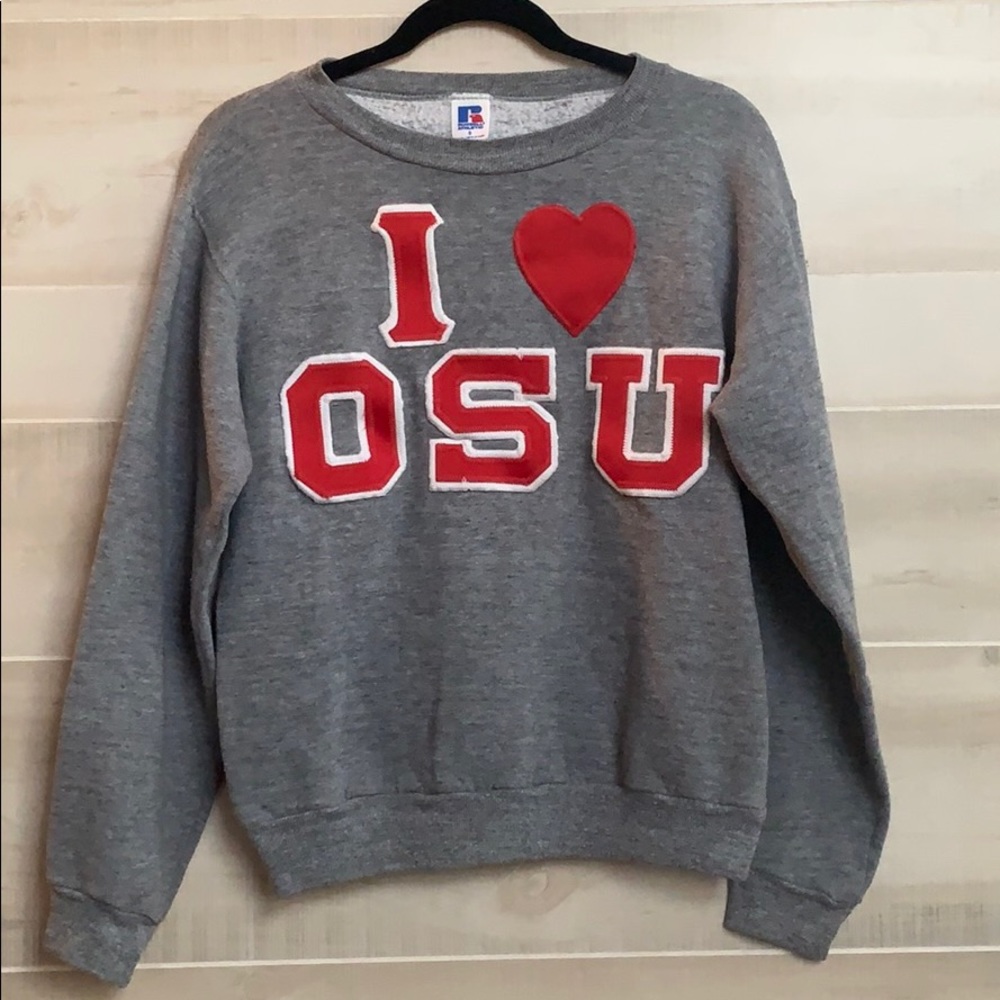 Vintage I ❤️ OSU sweatshirt